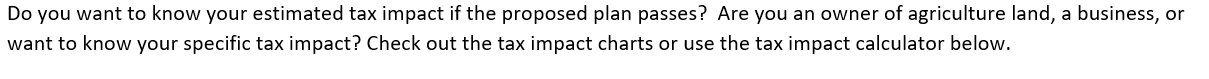 Tax impact 